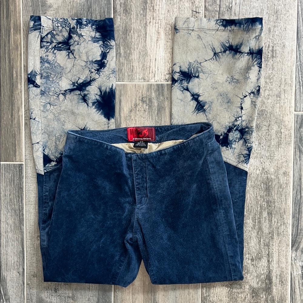 Johnny Blaze Vintage Suede Pants